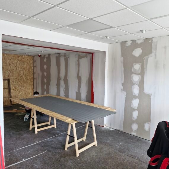 Travaux de création de cloison en placo