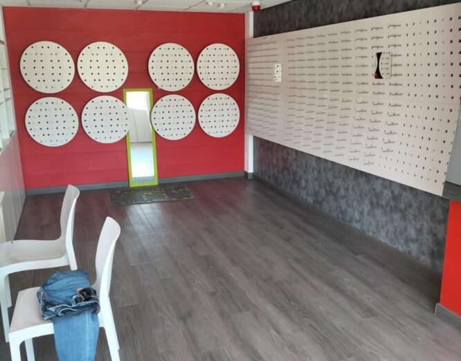 Rendu final des cloison en placo